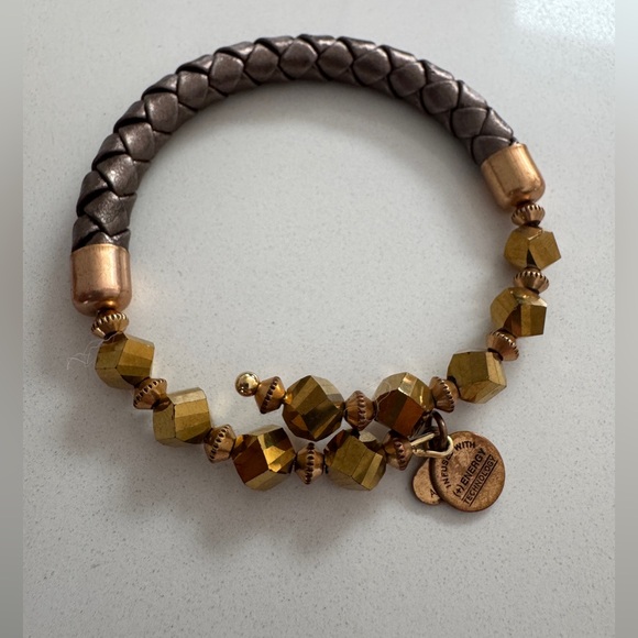 Alex & Ani Gold Beaded Women's Jewelry Set - Picture 3 of 3